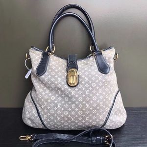 Authentic Louis Vuitton monogram denim bag